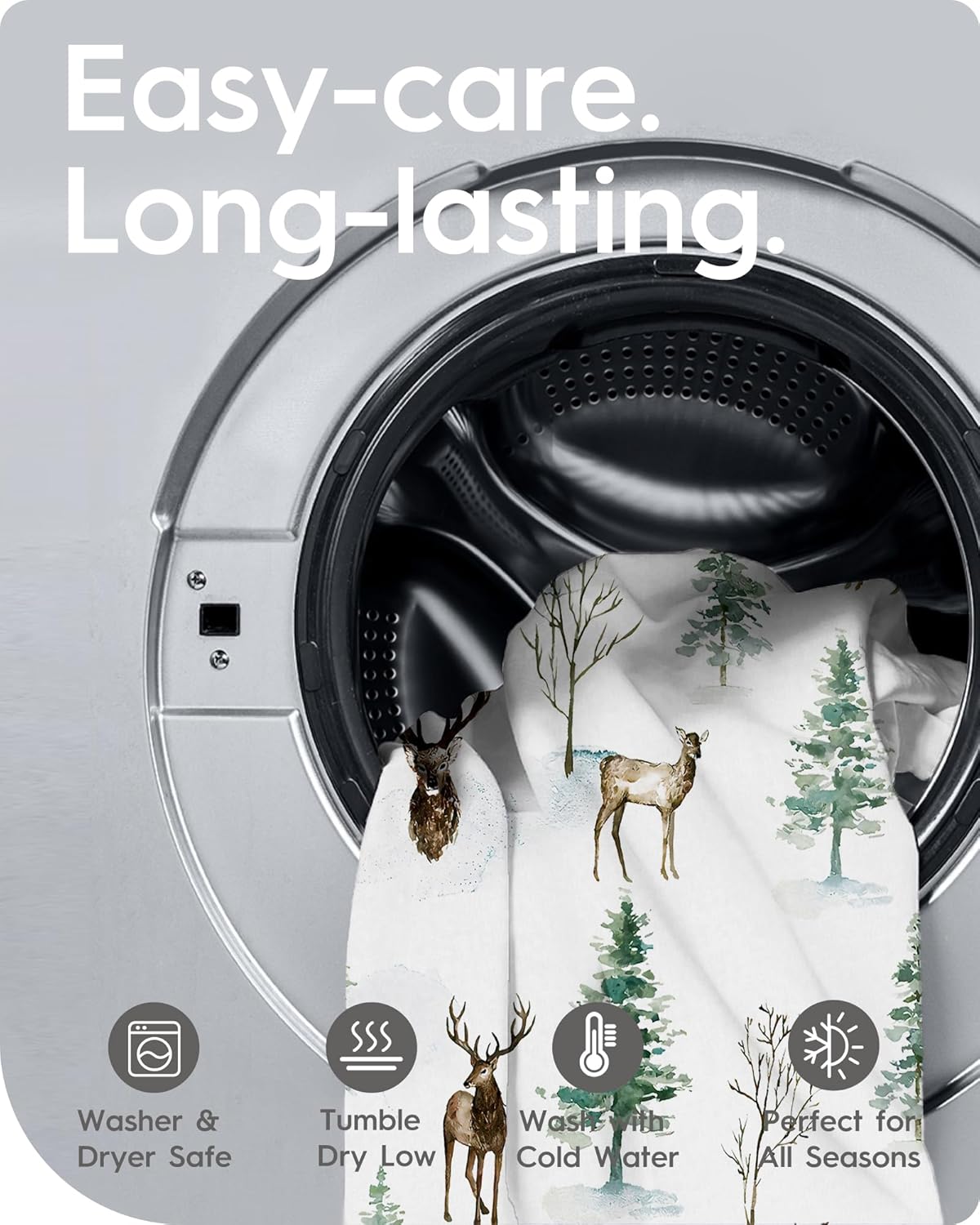 Pack N Play Sheets Fitted, TotBasic Ultra Soft Animal Mini Crib Sheets, Premium Jersey Knit Pack and Play Sheets Neutral, Stretchy Play Yard Sheets for Pack and Play Mattress, 2 Pack (Bear and Dear)