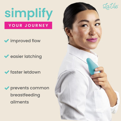 Lactation Massager - Patented Breastfeeding Relief, Boost Milk Flow & Ease Discomfort from Clogged