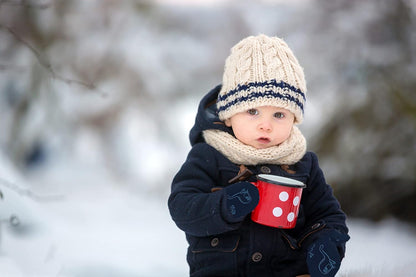 Toddler Gloves Kids Mittens Winter Warm Lined Fleece Gloves Waterproof Snow Baby Mitten for Boys Girls