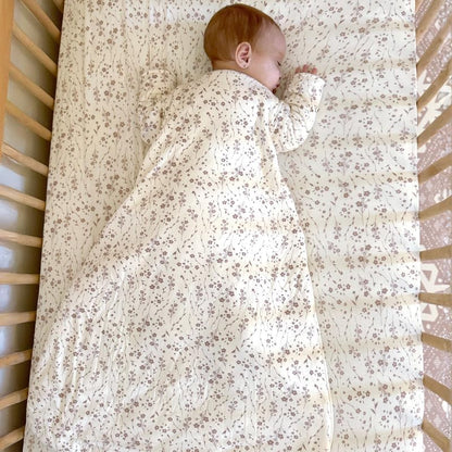 GUNAMUNA Unisex Long-Sleeve Sleep Sack, Wearable Sleep Bag for Babies and Toddlers, Soft Rayon, 1.0 TOG, 3 to 36 Months