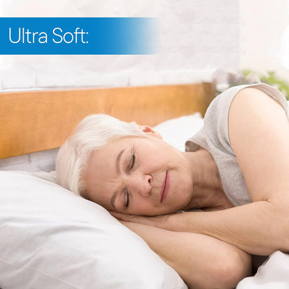 RMS Ultra Soft 4-Layer Washable and Reusable Incontinence Bed Pad - Waterproof Bed Pads with 4