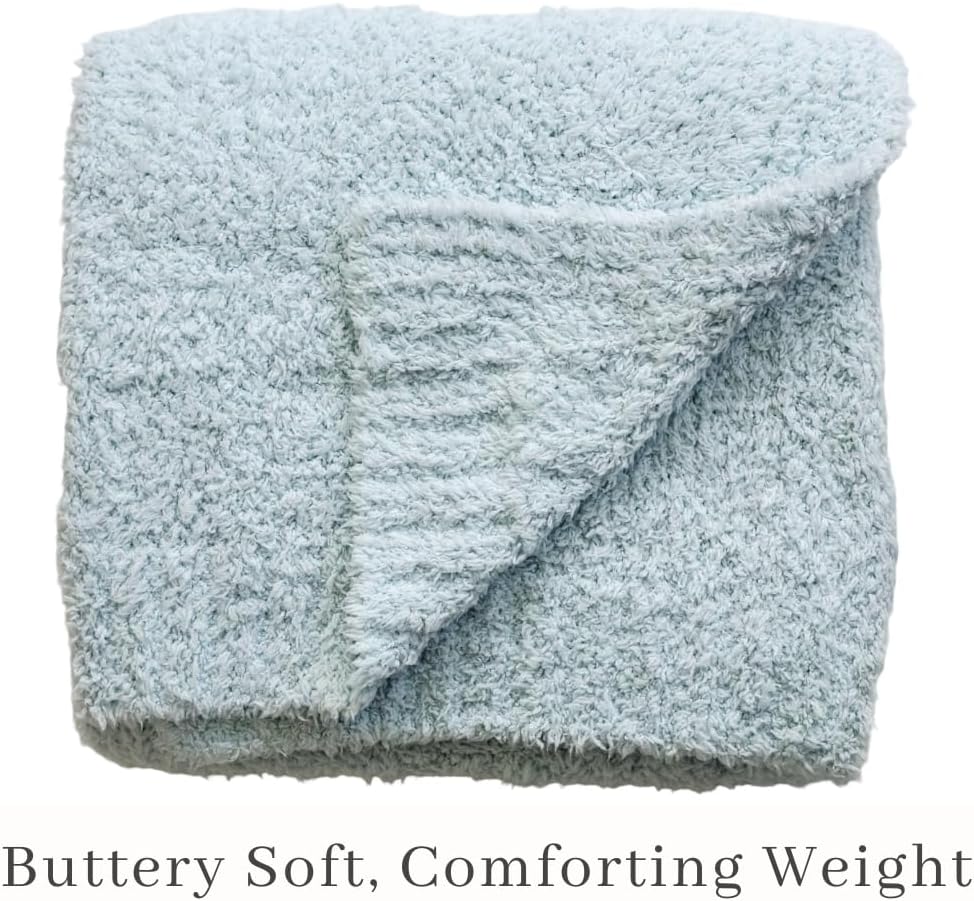 SARANONI Bamboni Luxury Baby Blanket | Plush Blanket for Infant Boys & Girls | Receiving Blanket
