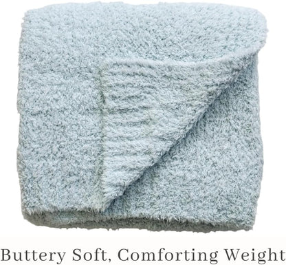 SARANONI Bamboni Luxury Baby Blanket | Plush Blanket for Infant Boys & Girls | Receiving Blanket