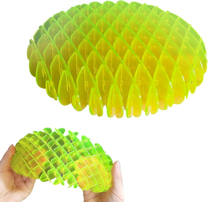 Fidget Worm Toy, Funny Pocket Fidget Toy, Sensory Stress Anxiety Relief Toys for Kids Adults (S-Diameter 3.15inch)