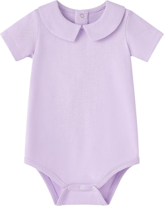 pureborn Baby Boys Girls Bodysuit Super Soft Cotton Romper 0-24 Months