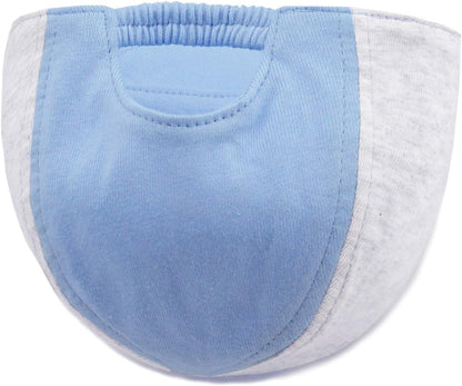 Keepersheep Baby Reversible Baseball Cap Infant Sun Hat, Cotton Knit Soft Brim for Infant Toddler, Summer Outdoor Unisex