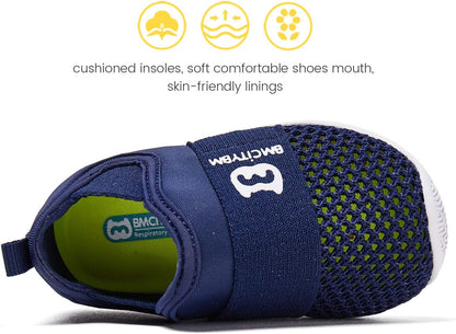 BMCiTYBM Baby Shoes Boy Girl Infant Sneakers Non-Slip First Walkers 6 9 12 18 24 Months