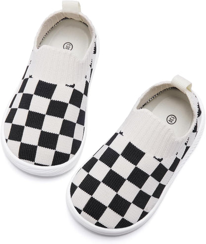 MORENDL Baby Toddler Walking Socks Non-Slip Breathable Unisex Casual Sneakers