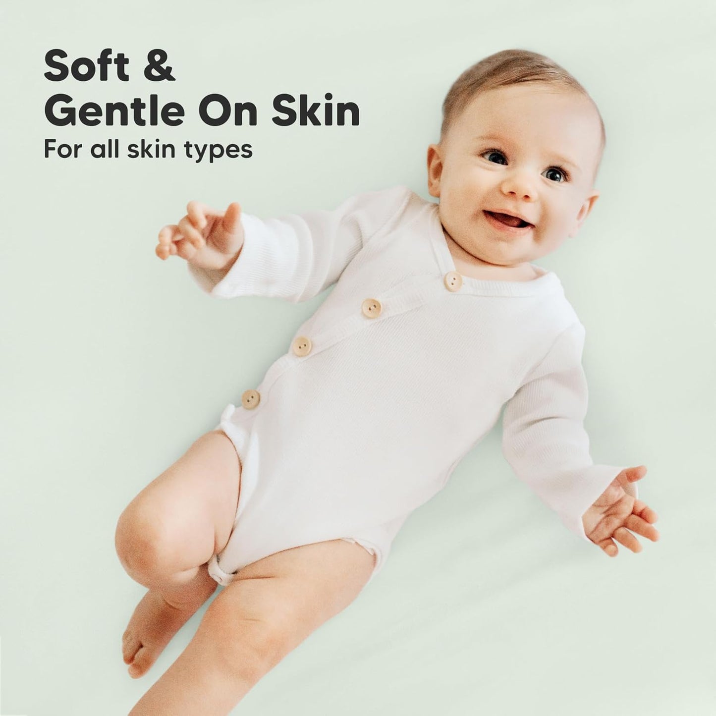 KeaBabies 2-Pack Organic Crib Sheets for Boys, Girls - 52x28 Fitted Crib Mattress Sheet Neutral