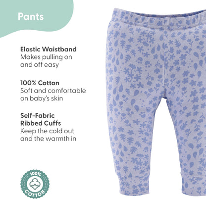 The Peanutshell Baby Girl Pants, Baby Girls' Clothing, Cotton Baby Clothes for Girls, Newborn to 24 Month Pants, Bottoms