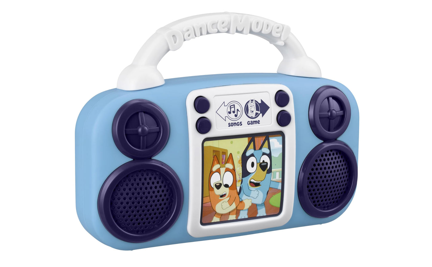 Bluey Toy Music Player, Toddler Toy with Built-in Music and Lights (Bluey)