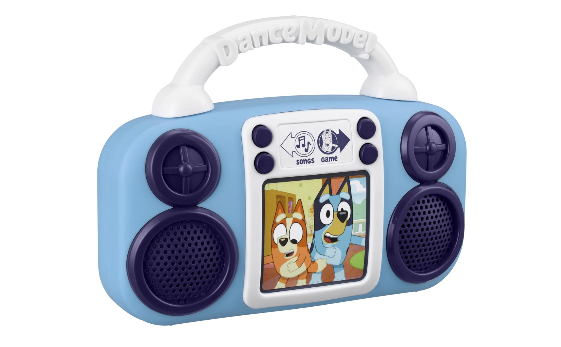 Bluey Toy Music Player, Toddler Toy with Built-in Music and Lights (Bluey)