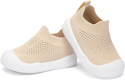 Engtoy Baby Shoes & Socks - Non-Slip Breathable Slippers with Soft Rubber Sole - Baby Boys & Girls Slip On Sneakers