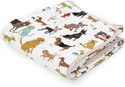 Little Unicorn Original Premium Cotton Quilt | Multi-Layered & Extra-Soft Muslin Fabric |for Babies