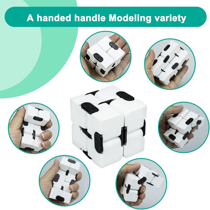 Infinitycube Fidget Toy Stress Relieving Fidgeting Game for Kids and Adults,Cute Pocket-sized