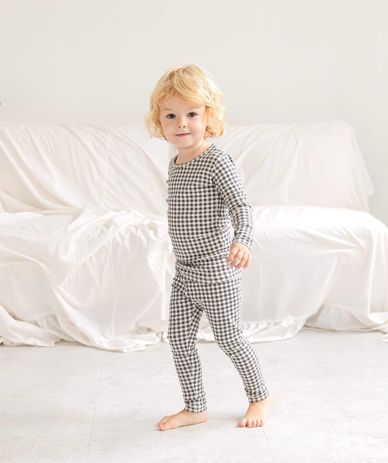 AVAUMA Baby Boys Girls Pajama Set 6M-7T Kids Cute Toddler Snug fit Pattern Design Pjs Cotton Sleepwear