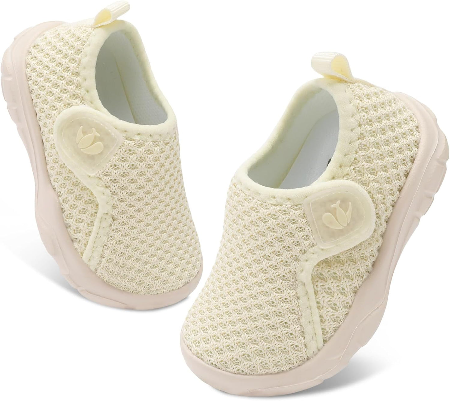 FEETCITY Baby Shoes Boys Girls First Walking Shoes Infant Sneakers Lightweight Slip On Shoe