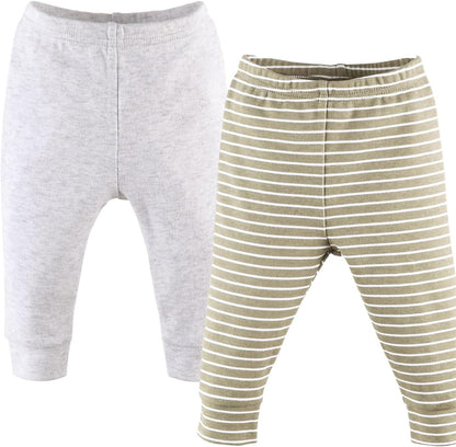 The Peanutshell 5 Pack Baby Boy or Girl Pants Set - 100% Cotton Toddler Pants, 0-24 Months for Toddlers & Babies - Dinosaur