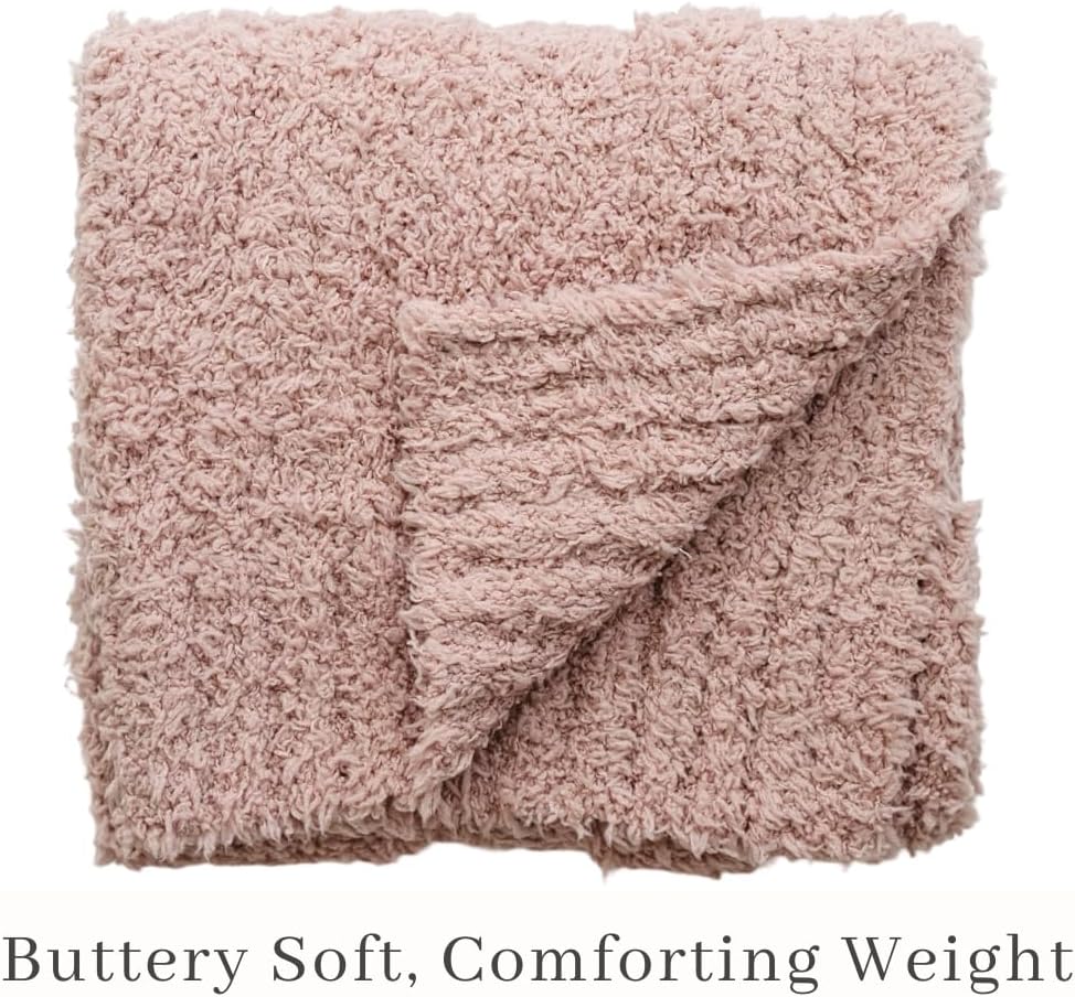 SARANONI Bamboni Luxury Baby Blanket, Breathable & Soft Plush Blanket for Infant Boys & Girls