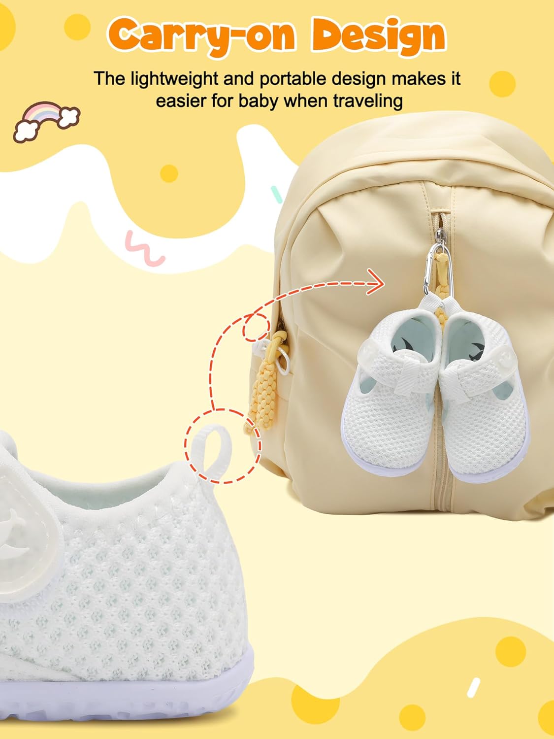 FEETCITY Barefoot Baby Shoes Girls Boys Walking Shoes Infant Sneakers Lightweight Flexible Newborn Dress School Shoe