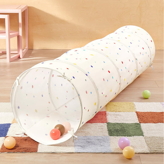 Tiny Land Kids Play Tunnel with Storage Bag for Toddlers and Baby
