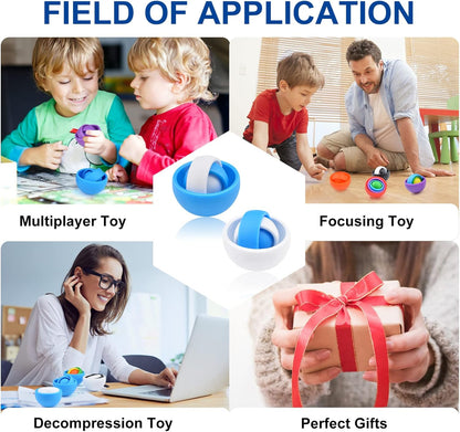 Fidget Toys for Kids, Fidget Gyro for Adults, Gifts for Boys Girls Teens Kids Christmas New Year Valentine's Day, ADHD Autism Stress Relief Finger Toys Classroom