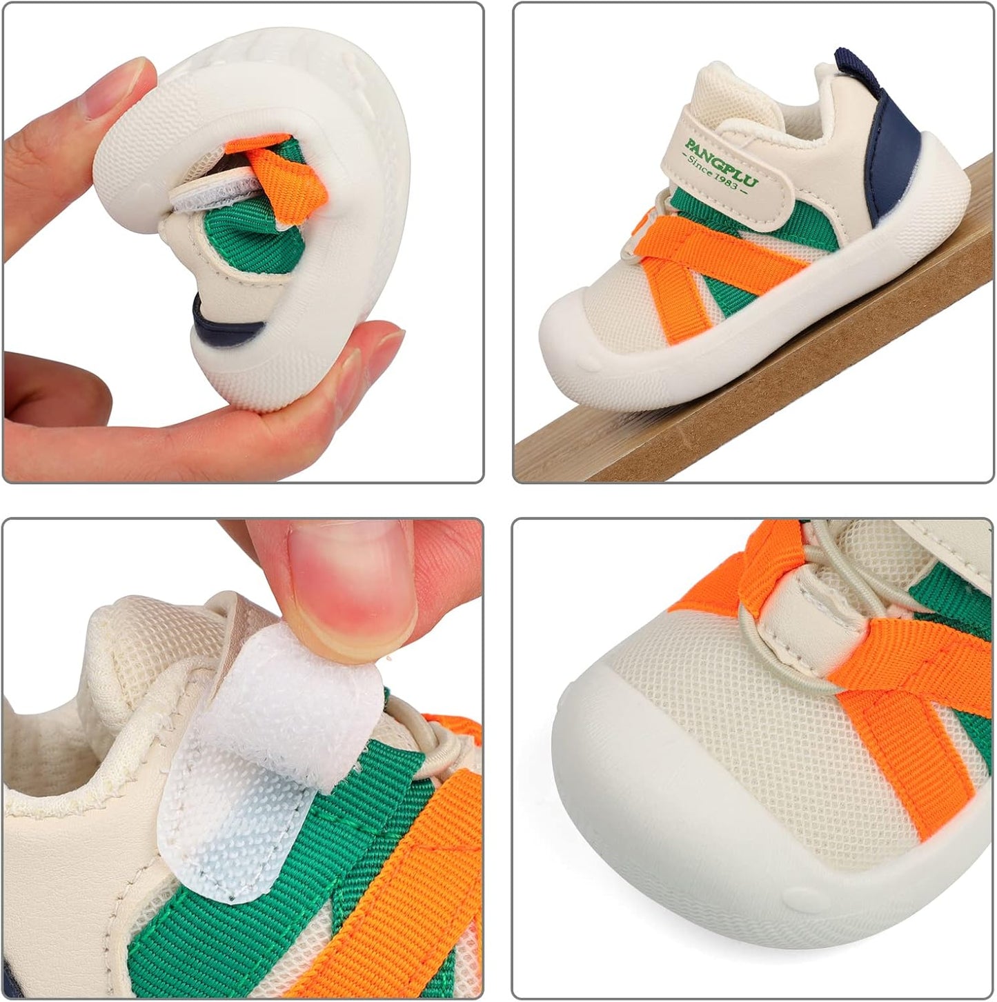 Baby Shoes Boys Girls First Walkers Cute Animals Toddler Sneakers Prewalkers Rubber Sole