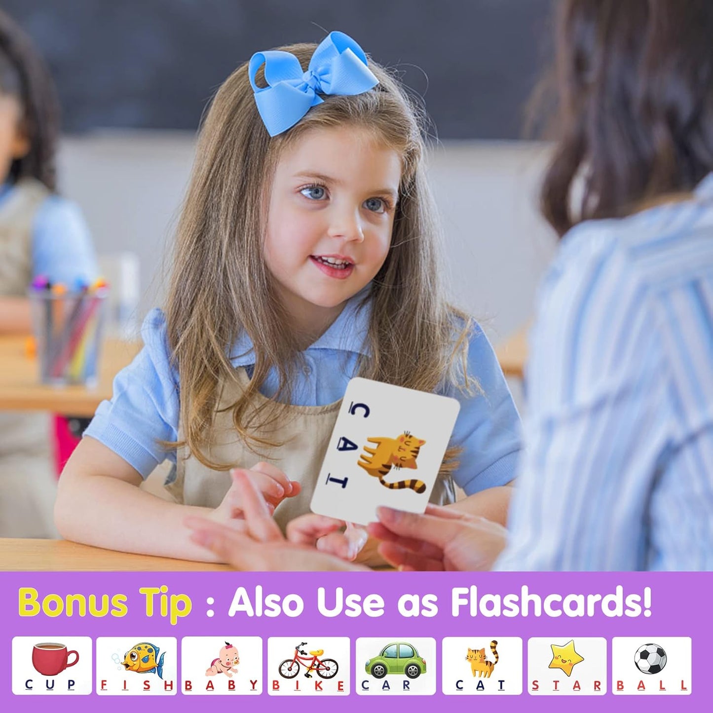 Educational Toys for 3 4 5 Year Old Girls Boys Gifts, Matching Letter Spelling Games Learning Toys for Kids 2-4 Year Olds, Christmas Birthday Gifts for 3-6 Year Old Girls Toddler Toys Age 2-4