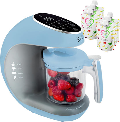 EVLA'S Baby Food Maker, Steamer, Blender, Baby Food Processor for Healthy Homemade Baby Food in