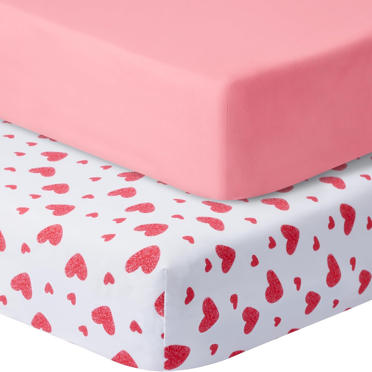 Pack and Play Sheets Fitted, 2 Pack Pack n Play Sheets for Graco Pack n Play Mattress, Unisex