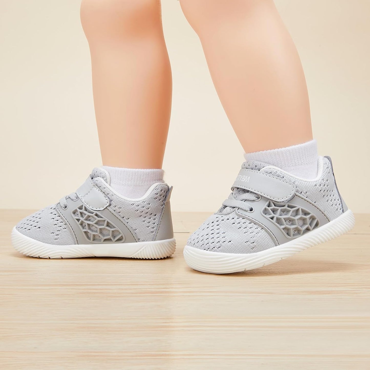 BMCiTYBM Baby Boy Girl Shoes Breathable Mesh Walking Shoes Lightweight Non-Slip Sneakers Infant First Walkers 6 9 12 18 24 Month