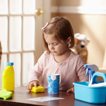 Melissa & Doug Spray, Squirt & Squeegee Play Set - Pretend Play Cleaning Set