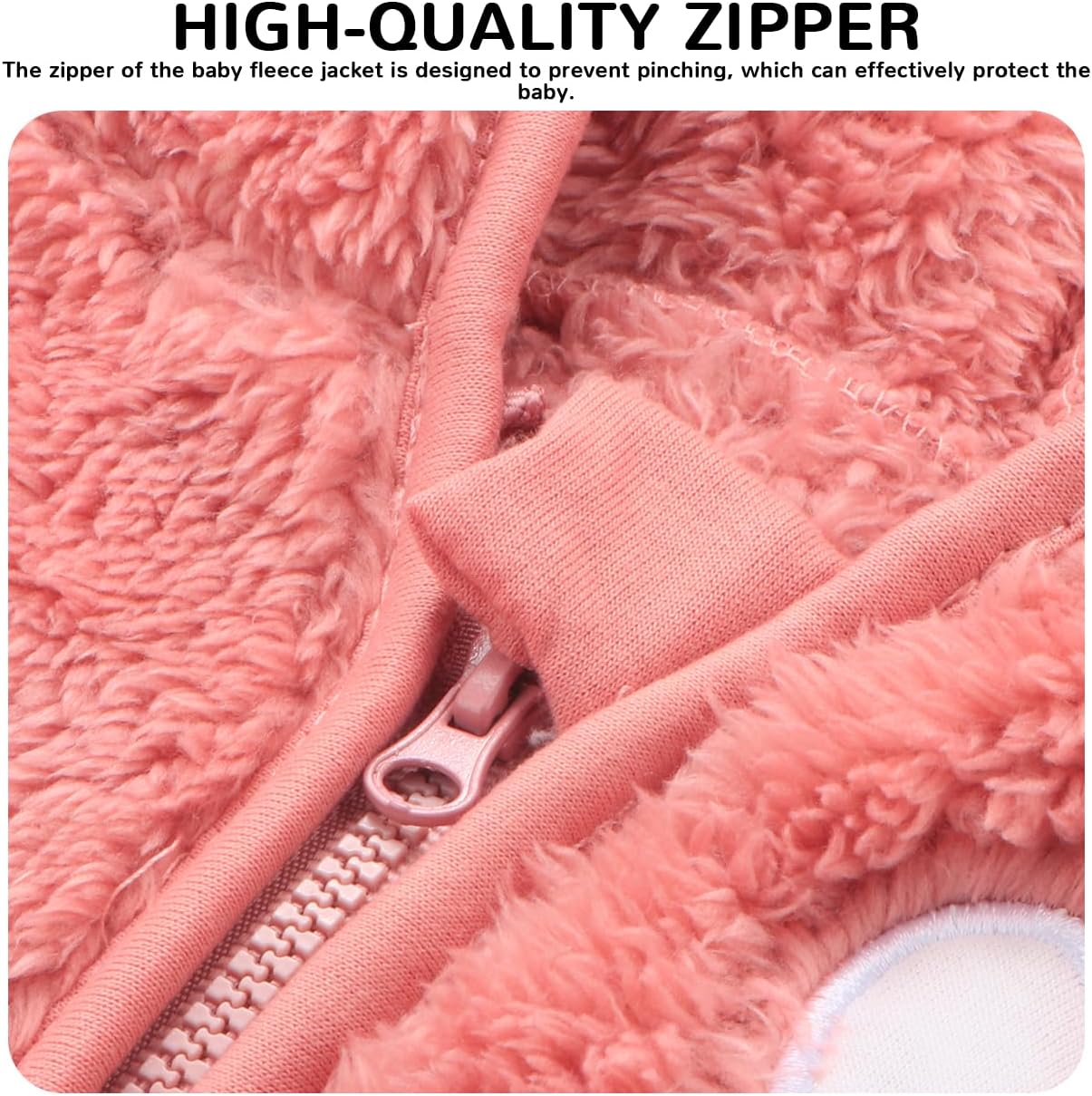 Baby Boy Winter Fleece Coat Toddler Girl Jacket Infant With Hood Panda Outerwear