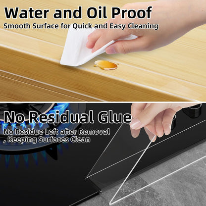 Baby Clear Edge Protector, 1.18inX9.84FT, Child Protection Desk Corner Anti-Bump Home Wrap Invisible, Anti-Sharp Edge Protect