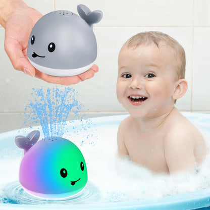 Gigilli Baby Bath Toys, Light Up Pool Water Bathtub Toy for Toddlers Babies