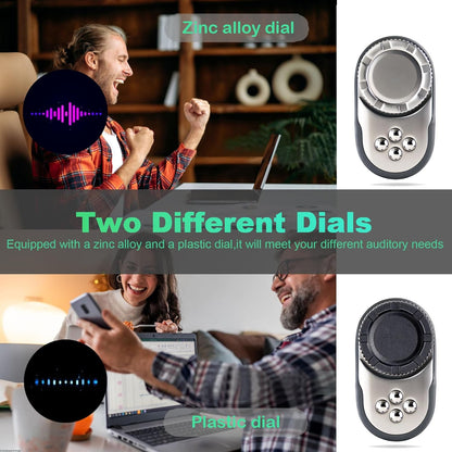 Fidget Toys Adults, OPPKIE Handheld Metal Desk Sensory Fidgets Toy Promotes Focus for Home Office Outdoors, Satisfying Toy for Men Teens Adults, Stress Pressure Anxiety Relief Tools (Silver)