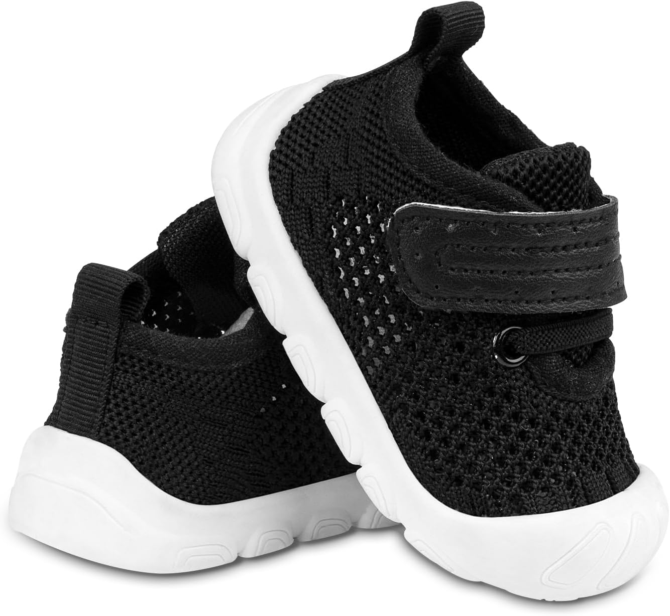 Baby Walking Shoes Toddler Girl Boy Soft Sole Breathable Mesh Slip on Summer Wide Shoes Infant Flexible Lightweight Non-Slip Safer Causal Tennis Shoes Toddler First Walkers Shoes Rubber Soles Outdoor
