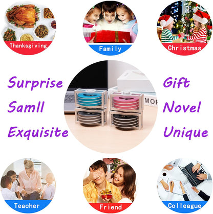 Desk-Kinetic-Toys Cool-Gadgets for Fidget: 20Mins Spinning-Tops, Cool-Stuff Figet Game for Adult Teen Children Kid, Optical-Illusion Stress Relief Gifts for Man Women Office School Home Christmas