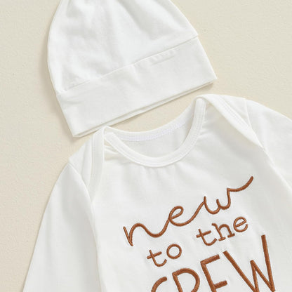Newborn Boy Girl Coming Home Outfit Baby Infant Sleeper Gown Nightgown Outfits Cute Fall Winter
