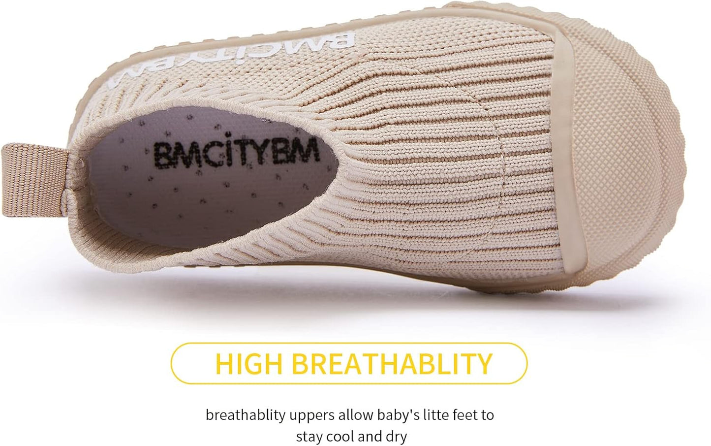 BMCiTYBM Baby Sneakers Girls Boys Lightweight Breathable Mesh First Walkers Shoes 6-24 Months