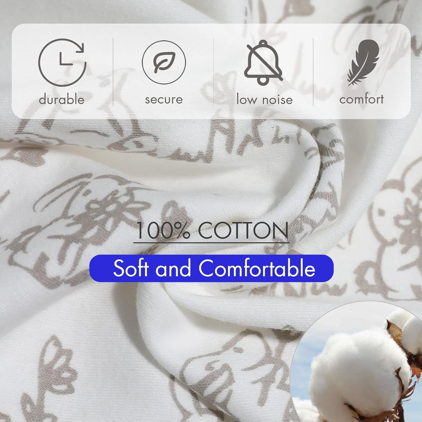 Organic Baby Swaddle Sleep Sacks, 4-Pack Swaddles for Newborns Baby Essentials, Infant 0-3 Months