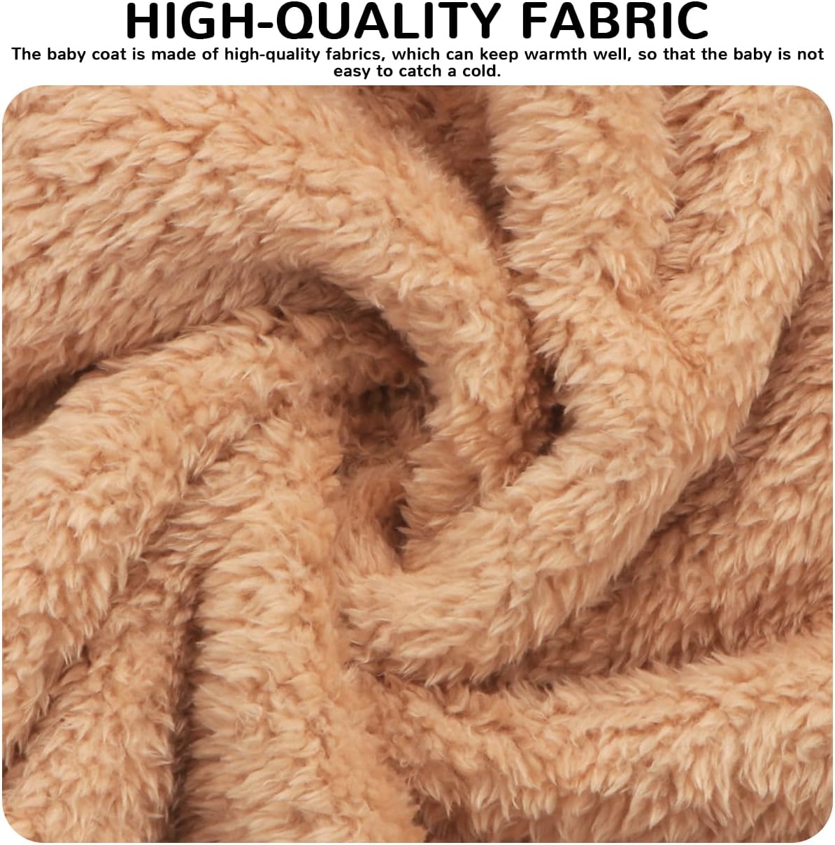 Baby Boy Winter Fleece Coat Toddler Girl Jacket Infant With Hood Panda Outerwear