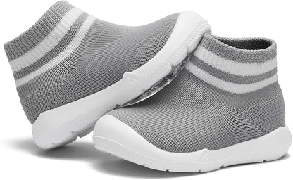 Engtoy Baby Shoes & Socks - Non-Slip Breathable Slippers with Soft Rubber Sole - Baby Boys & Girls Slip On Sneakers