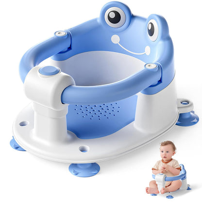 Baby Bath Seat for Babies 6 Months & up Non-Slip Toddler Bath Seats for Sitting Up Infant Bathtub