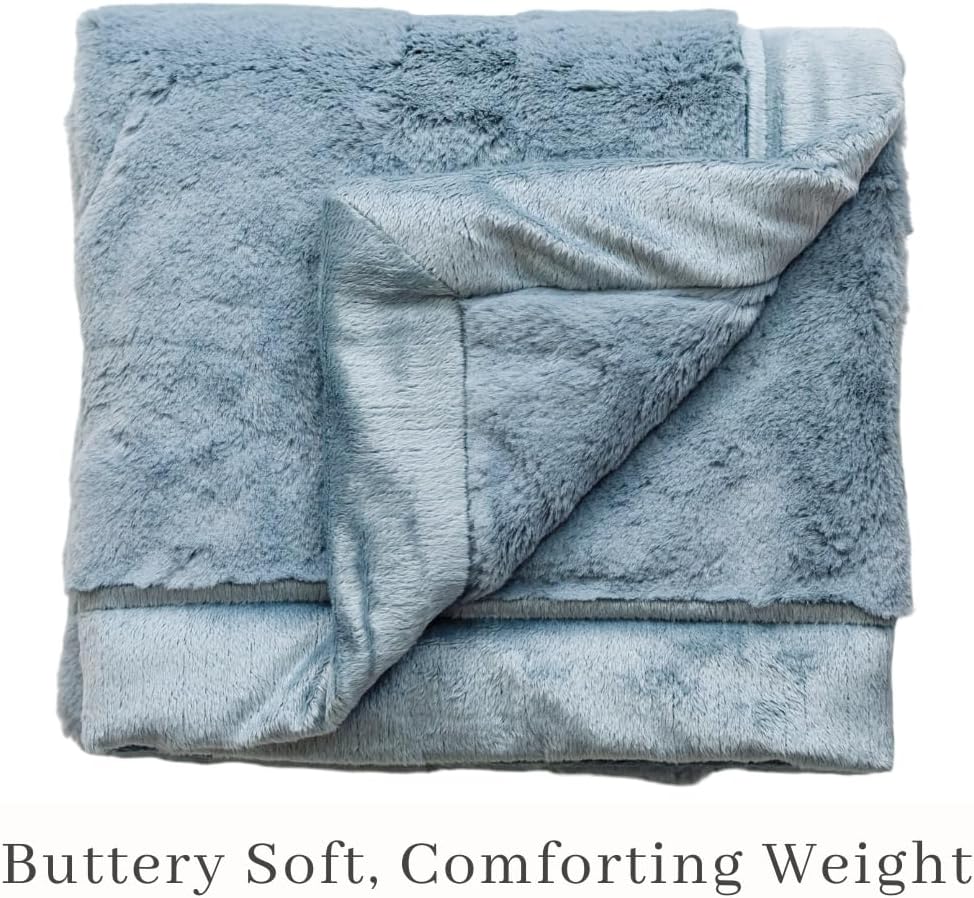 SARANONI Receiving Blankets for Babies Super Soft Boutique Quality Lush Luxury Baby Blanket (Slate