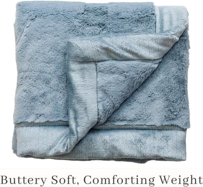 SARANONI Receiving Blankets for Babies Super Soft Boutique Quality Lush Luxury Baby Blanket (Slate