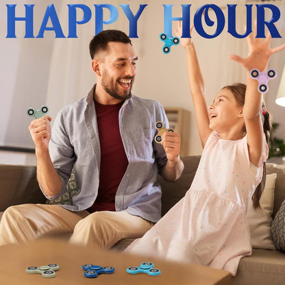 6 Pcs Fidget Spinner Toy Hand Fidget Spinner Bulk Sensory Fidget Toy Adults Fidget Spinners for