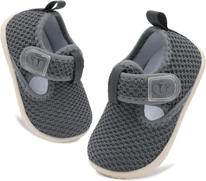 FEETCITY Barefoot Baby Shoes Girls Boys Walking Shoes Infant Sneakers Lightweight Flexible Newborn Dress School Shoe