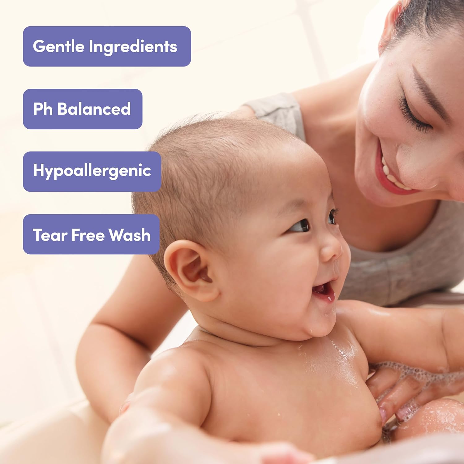 Aveeno Baby Bathtime Solutions Mommy & Me Gift Set, Baby Wash & Shampoo, Calming Bath, Daily