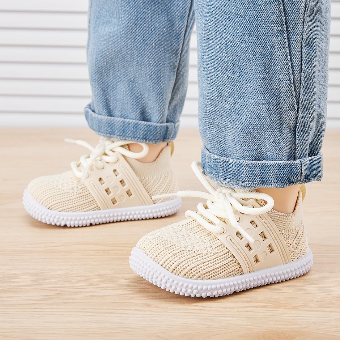 BMCiTYBM Baby Shoes Boy Girl Infant Sneakers Non-Slip First Walkers 6 9 12 18 24 Months